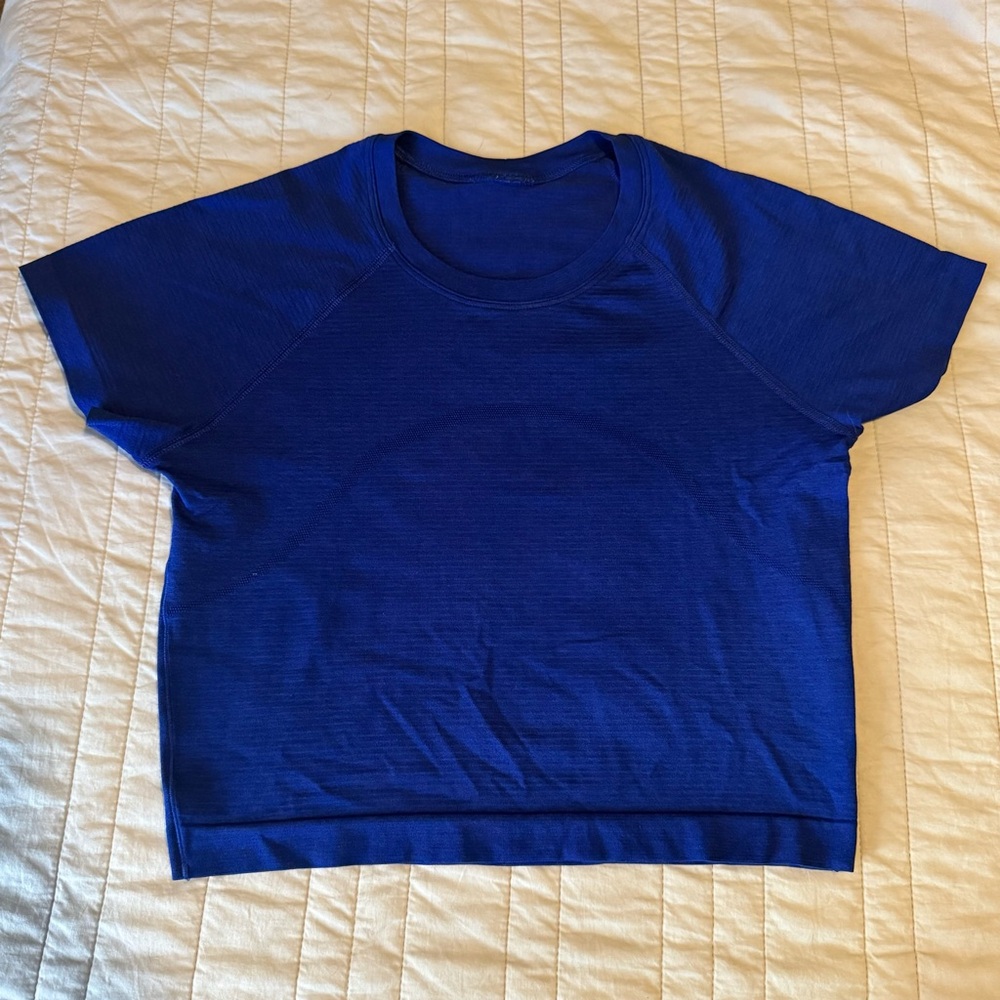 Lululemon Swiftly Tech Cropped Short Sleeve Shirt
